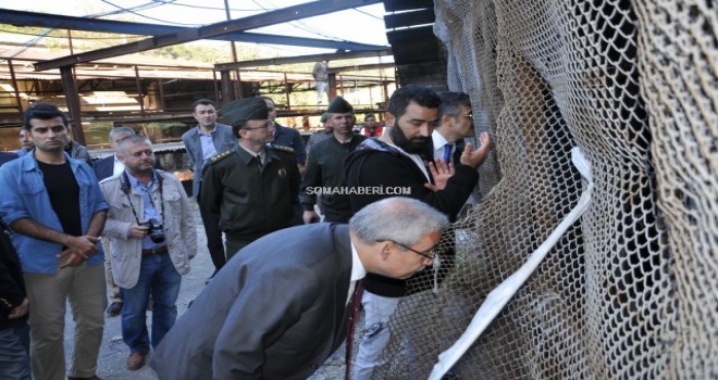 Manisa Valisi Madenleri Gezdi