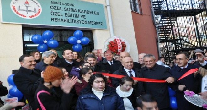 Soma'da Özel Rehabilitasyon Okulu Açıldı