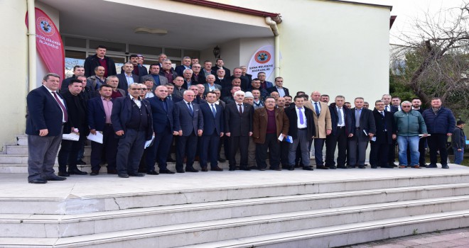 Manisa Büyük Şehir Muhtarları Dinledi