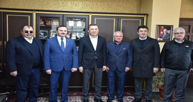 Soma Çimentodan Soma Belediyesine Ziyaret