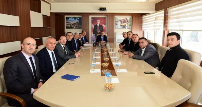 SOMA OSB MÜTEŞEBBİS HEYET TOPLANTISI, VALİ DENİZ BAŞKANLIĞINDA YAPILDI