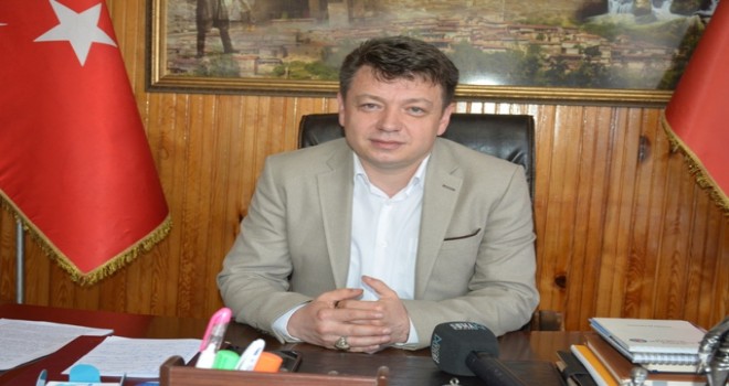 MHP Soma İlçe Başkanı Murat Maan Belediye Başkanı Hasan Ergene'ye yüklendi.