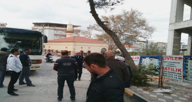 Polis Sürücüyü İkna Etti