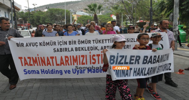 Tazminatlarını Alamayan Maden İşçileri Yürüdü