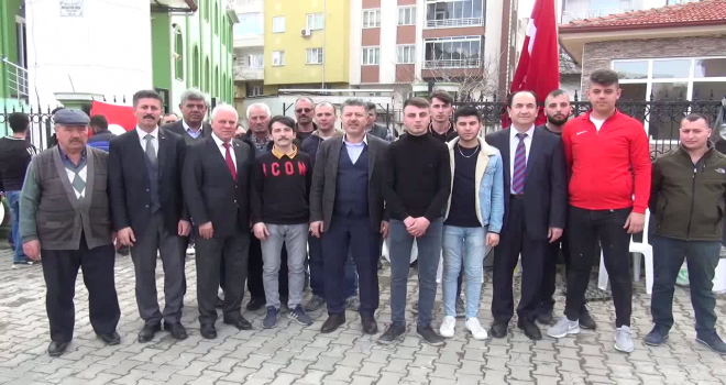 Manisa’nın Soma İlçesinde Şehitlerimiz İçin Dua Okundu Pilav Hayır’ı yapıldı.