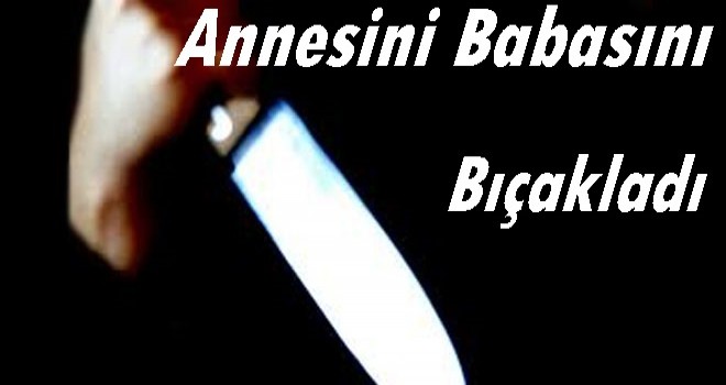 Annesini Babasını Bıçakladı.