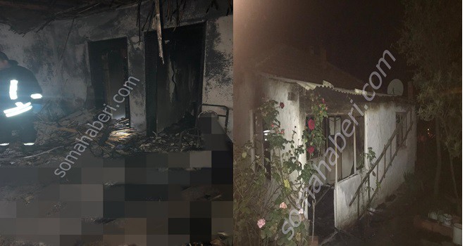 Evinde Çıkan Yangında Hayatını Kaybetti.