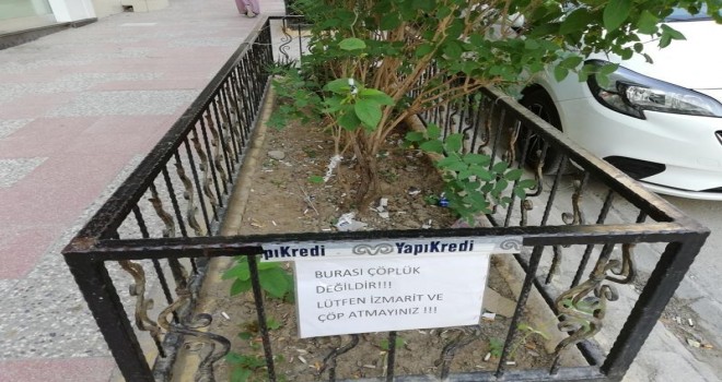 Burası Çöplük Değil Atatürk Caddesi