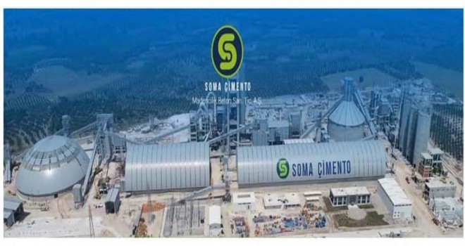 Soma Çimento üretime başladı