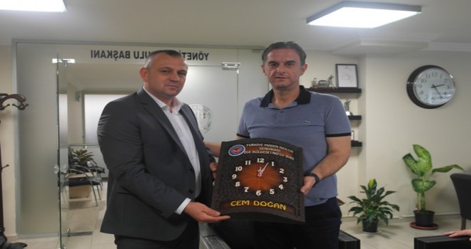 TÜRKİYE MADEN İŞÇİLERİ SENDİKASI EGE BÖLGESİ 1 NOLU ŞUBE YETKİLİLERİ SOMA TSO’YU ZİYARET ETTİ