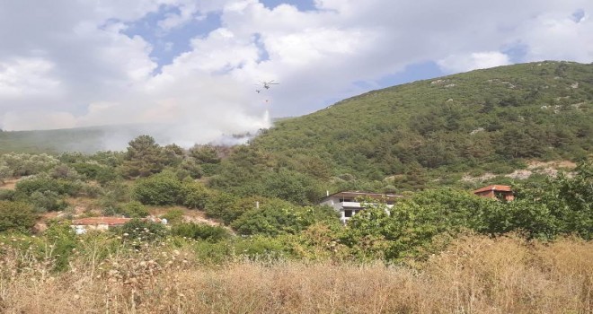 Kozanlı!daki Yangın Korkuttu