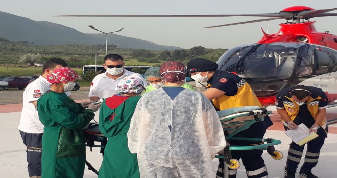 İftarda Üzerine Çaydanlık Düşen Çocuk Ankara'ya Gönderildi