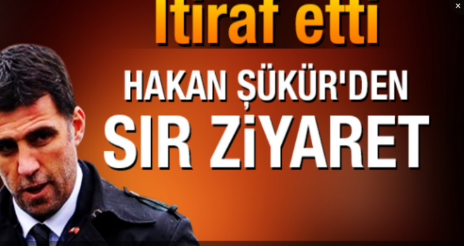 Hakan Şükür, Terörle Mücadele Dairesi Başkanlığı'nı ziyaret etmiş