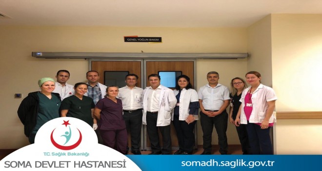 Soma Devlet Hastanesin'de Yoğun Bakım Ünütesi