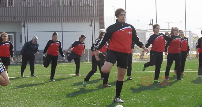 Nusaybin'den Soma'ya Futbol Oynamaya Geldi