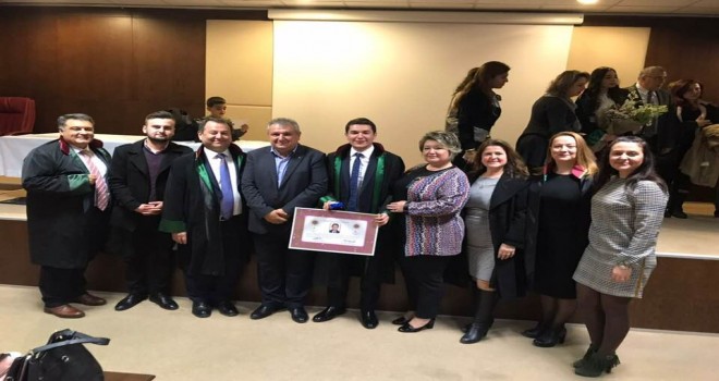 On Bir Avukat Stajyeri Ruhsat Nağmelerini Aldı