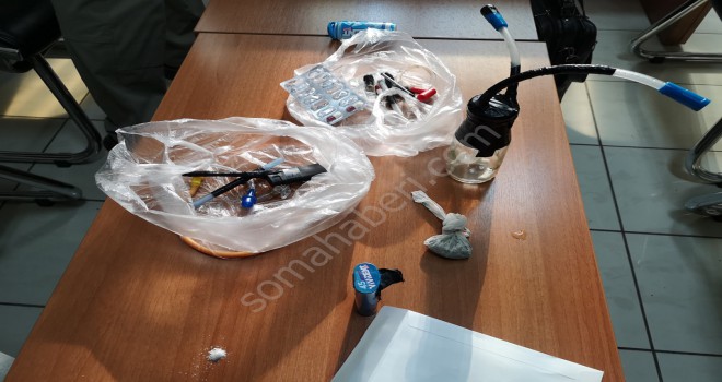 Soma'da Uyuşturucu Operasyonu