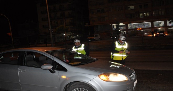 Somada Asayiş Ve Trafik Kontrollerine Devam