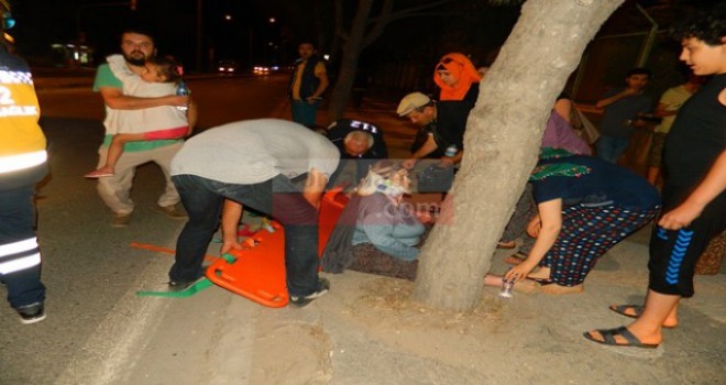 Somada Kipa Kavşağında Kaza 4 kİşi Yaralandı