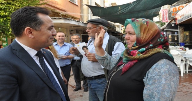 İYİ Parti adayı Eryılmaz, “Çiftçiye vermedikleri krediyi yandaşlara verdiler