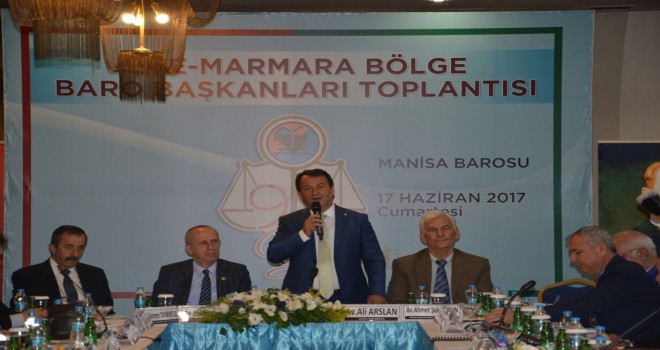 Ege,Marmara Baro Başkanları Toplandı.