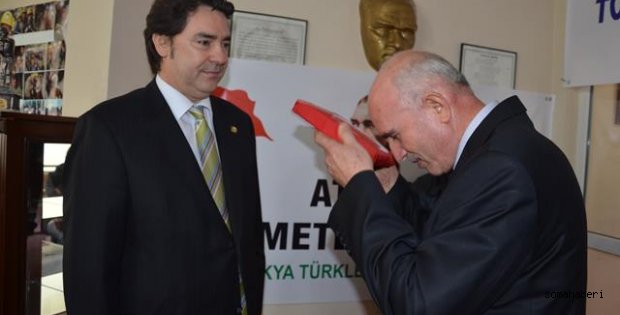 Atatürk'ün Doğduğu Evden Alınan Toprak Soma Madenci Şehitliğine Getirdiler 