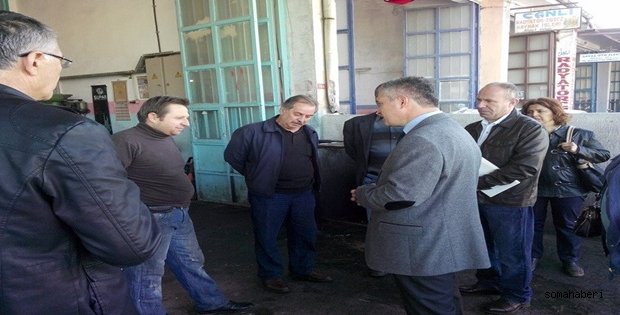 Bahri Yılmaz Sanayi Esnafını Ziyaret Etti