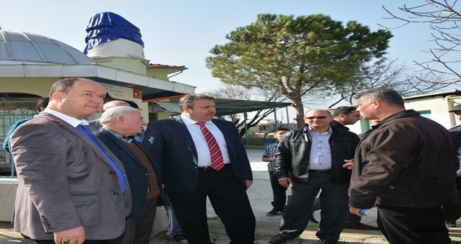 BAŞKAN ÇERÇİ EMLAKDERE’DE VATANDAŞLARLA BULUŞTU