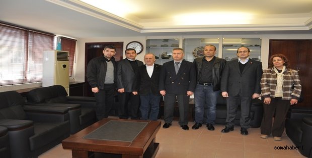 C H P den Maden İş Sendikasına Ziyaret