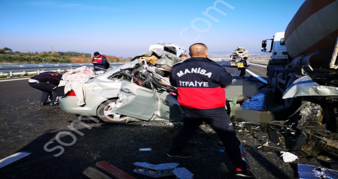 İstanbul Otoyolu Yağcılı Karşısında Kaza. 1 Kişi Öldü