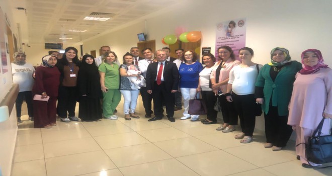 Anne Sütü Ve Emzirme Polikliniği, Düzenlenen Programla Hizmete Girdi.