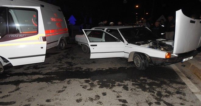 Soma'da Kazada 1 Kişi Yaralandı.