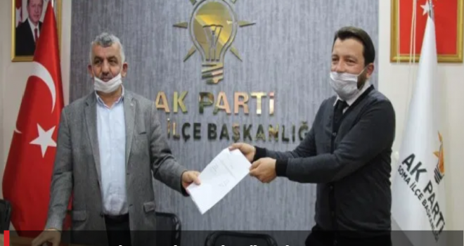 Soma'da AK Parti İlçe Başkanı Erol Saygılı Görevi Devraldı