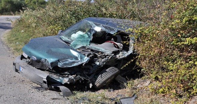 Soma Çerkezköy Yolunda Kaza