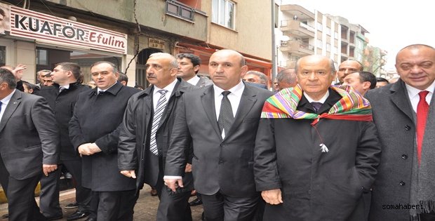 Devlet Bahçeli Somada Halka Hitap etti 