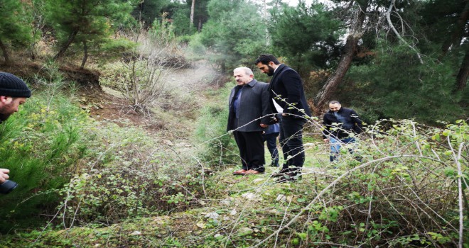 Soma Belediye Başkan Vekili Ekşi Kömür Döküm Sahalarını Gezdi