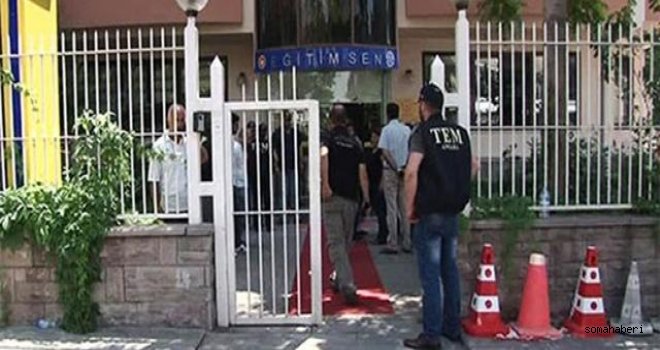 Eğitim-Sen Genel Merkezi'ne polis baskını