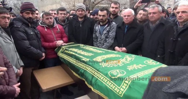 İş Kazasında Hayatını Kaybeden Madenci Son Yolculuğuna Uğurlandı