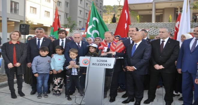 Şehit Madenci Konutlarını Başbakan Yardımcısı AKDAĞ Teslim Etti.