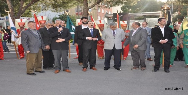 Saadet Partisi Somada Miting yaptı