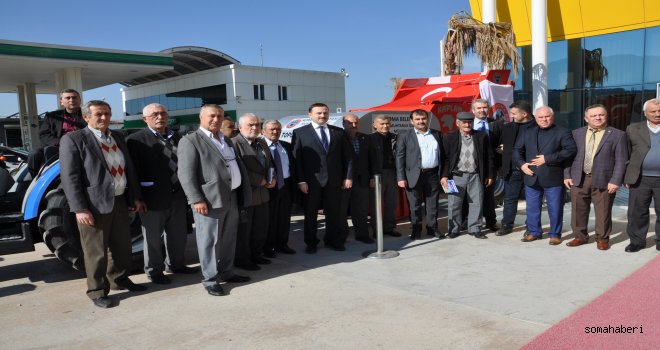 Soma Belediyesi Taş Toplama Makinası Geldi