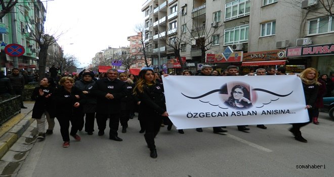 Soma Özge Can için yürüdü