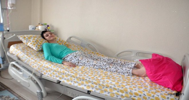 Somada Kaza geçiren Derya Bir yardım eli bekliyor.