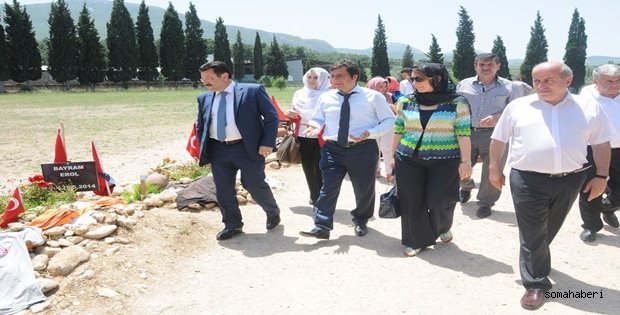 Trabzon’dan Soma’ya Anlamlı Ziyaret