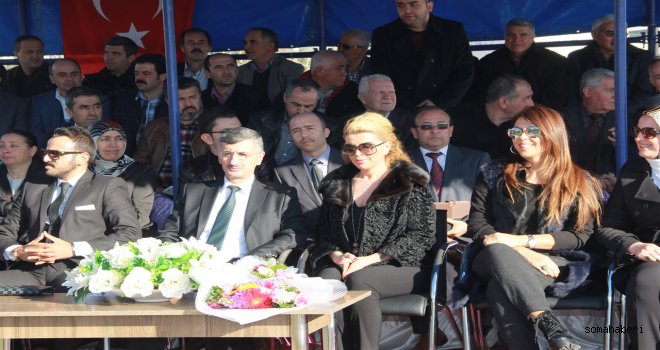 ÜNLÜ ASTROLOG NURAY SAYARI’NIN SOMA’YA YAPTIRACAĞI OKUL'UN TEMELİ ATILDI