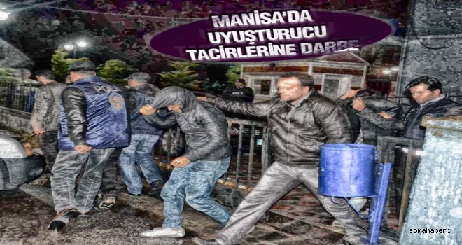 Uyuşturucu tacirlerine darbe vuruldu. 