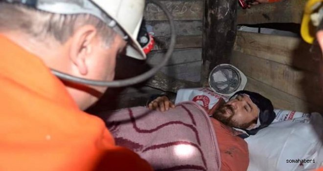 YERİN 680 METRE ALTINDA AÇLIK GREVİ